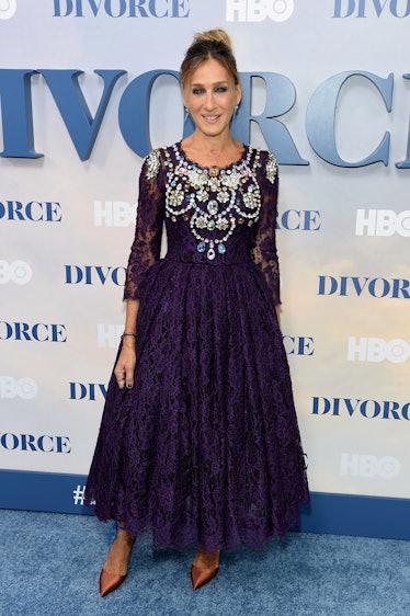 Sarah Jessica Parker attends the 'Divorce' New York Premiere